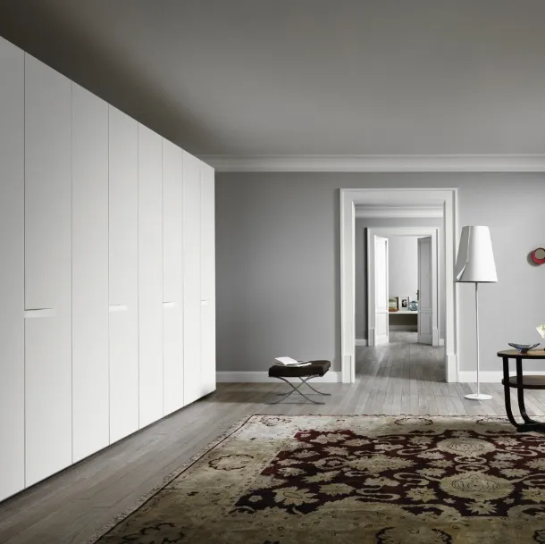 Armoire Vela laquée blanc de Sangiacomo