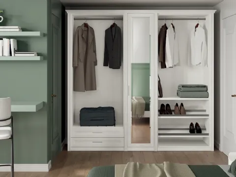 Armoire Colony Arcadia AS024 de Colombini Casa