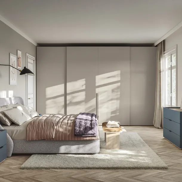 Armoire coulissante en béton N22 de Colombini Casa.