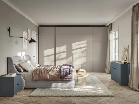 Armoire coulissante en béton N22 de Colombini Casa.