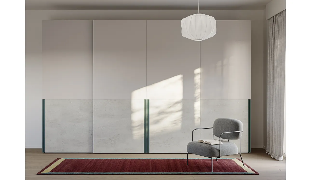 Armoire coulissante Cutting W20 de Colombini Casa