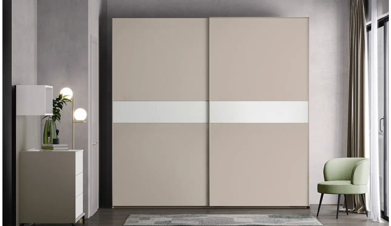 Armoire encastrée A02 de Colombini Casa