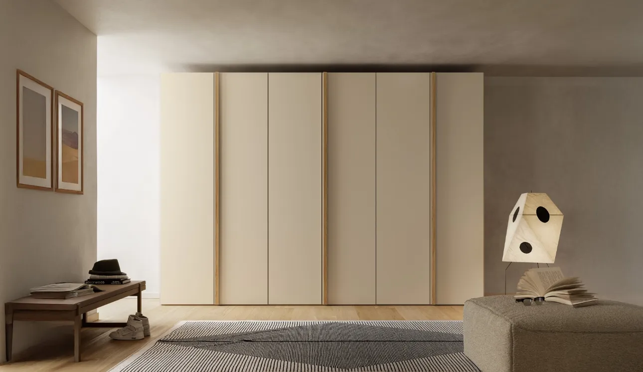 Armoire Liscia Pratico Battente 01 de SantaLucia