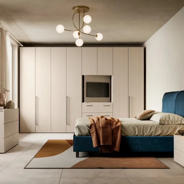 Armoire Liscia Pratico Battente 02 de SantaLucia