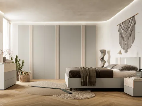 Armoire à portes battantes pratique et lisse 04 de SantaLuc