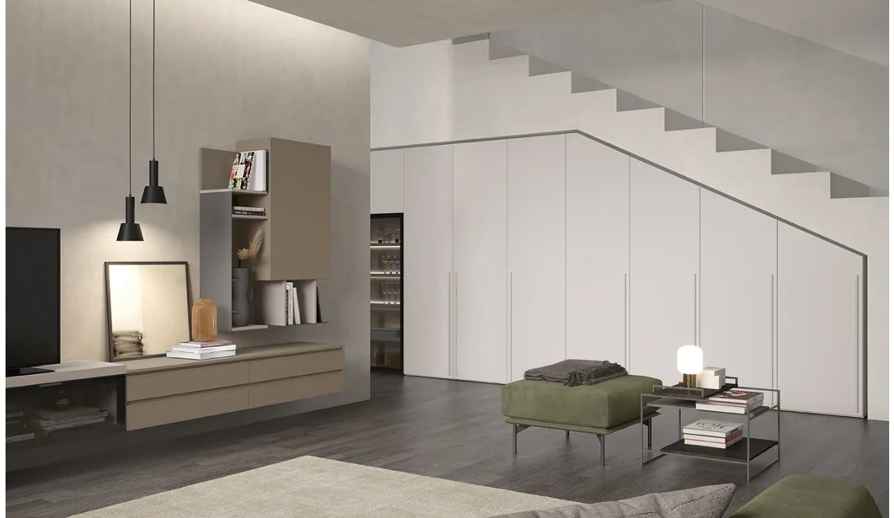 Armoire Mansardée L121 de Colombini Casa
