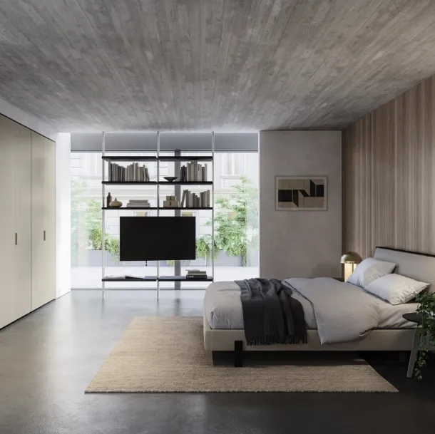 Armoire Trail avec porte cannée de Sangiacomo