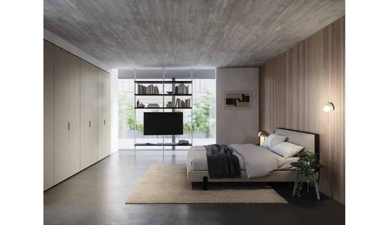 Armoire Trail avec porte cannée de Sangiacomo