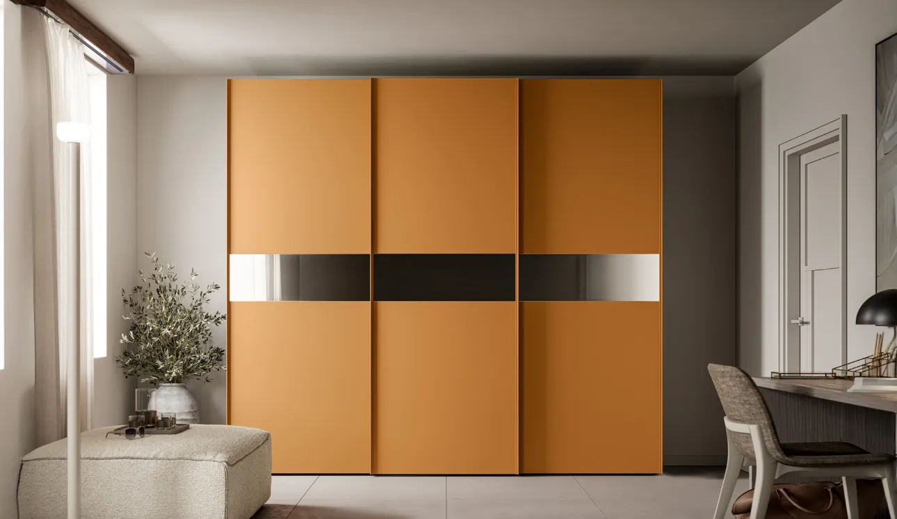 Armoire avec portes coulissantes Tris 01 de SantaLuc