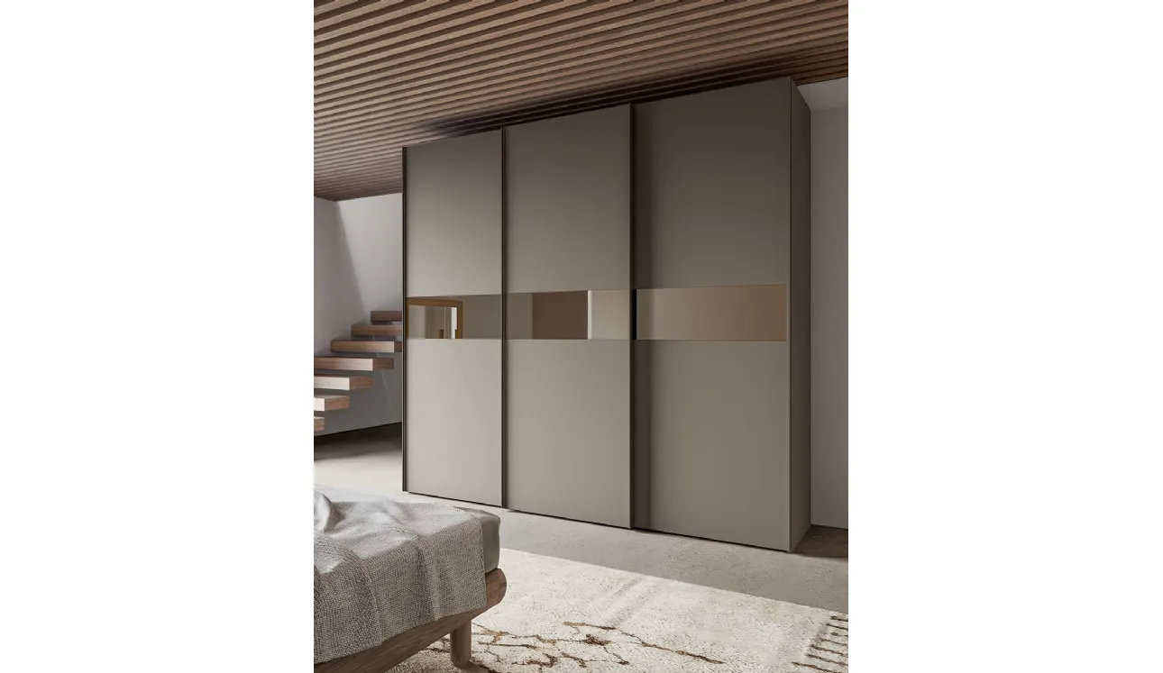 Armoire avec portes coulissantes Tris 01 de SantaLuc