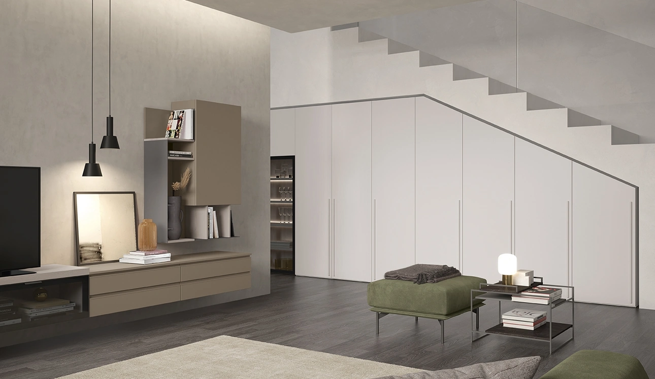 Armoire Mansardée L121 de Colombini Casa