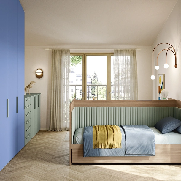 Chambre d'enfant Golf K103 de Colombini Casa