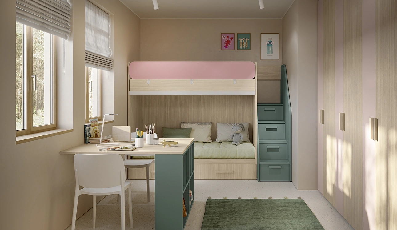 Chambre d'enfant Golf K129 de Colombini Casa