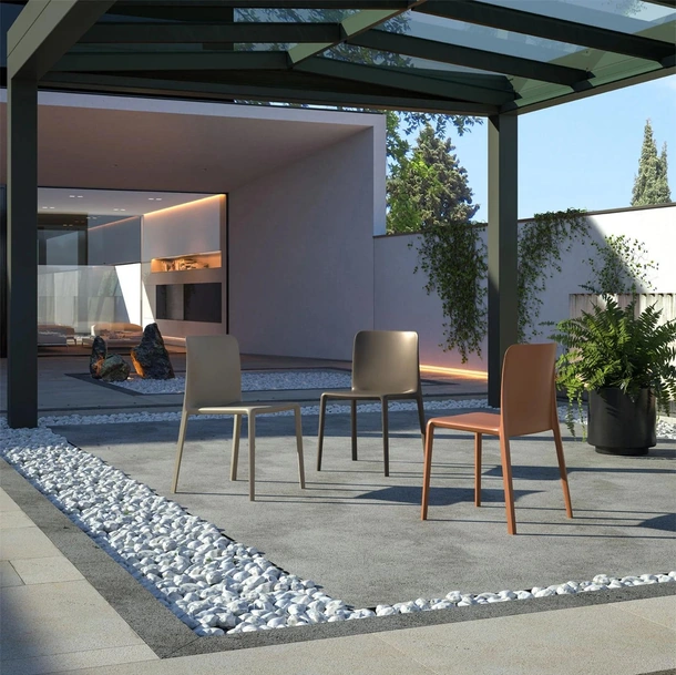 Chaise en polypropylène Lunea de Easyline