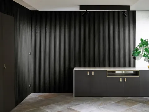 Boiserie Ultrashield Twix Classic Charbon de Déco