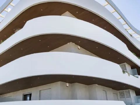 Boiserie Ultrashield Twix Full Claddy en teck par Déco