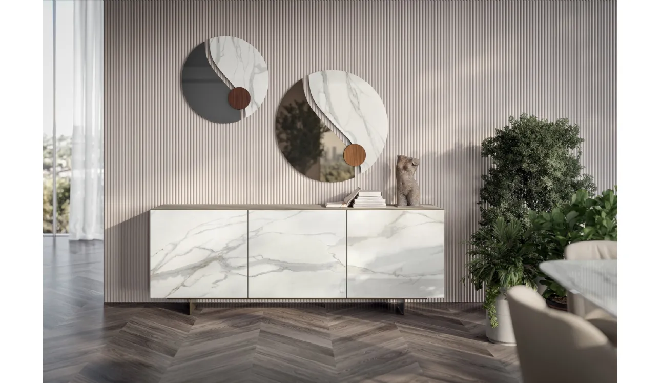 Meuble de rangement Olympia en SuperMarmo de B