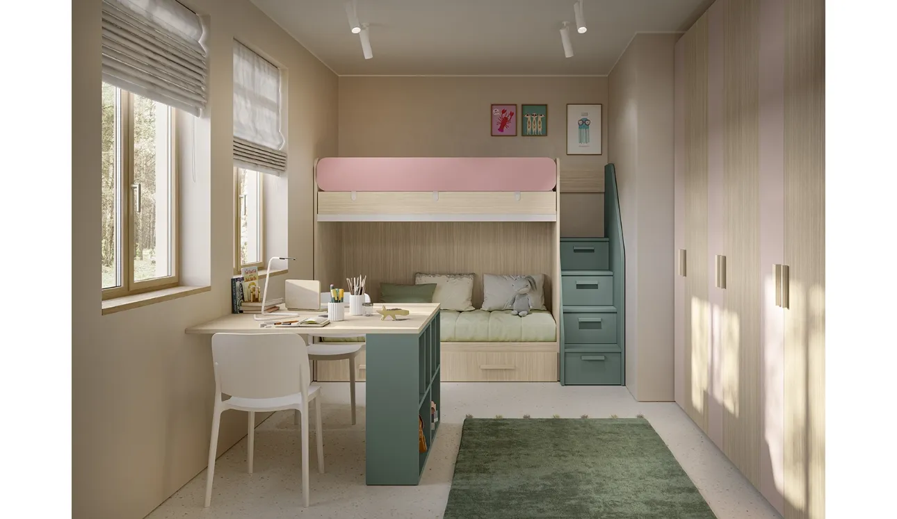 Chambre d'enfant Golf K129 de Colombini Casa