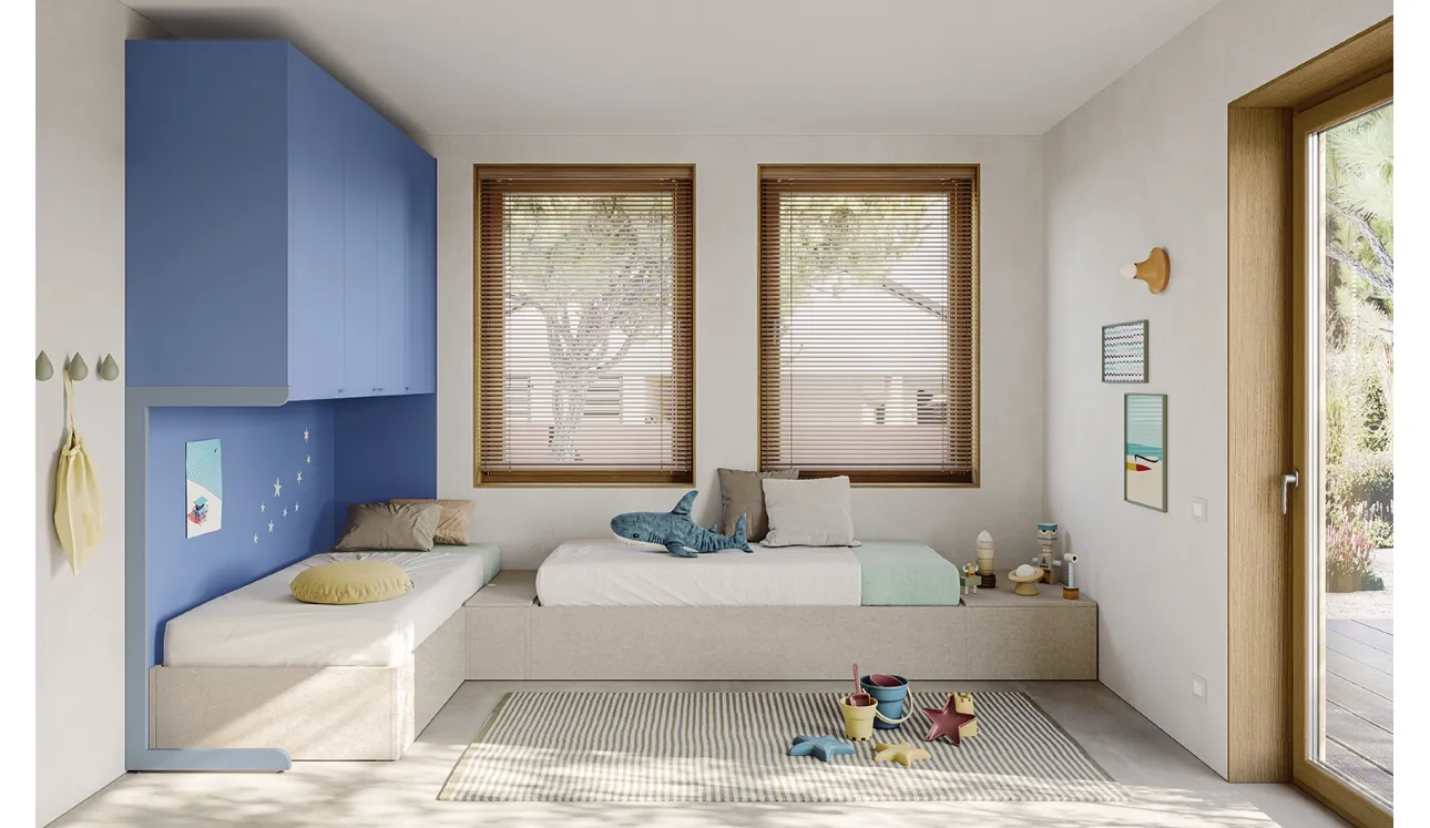 Chambre d'enfant Golf K134 de Colombini Casa