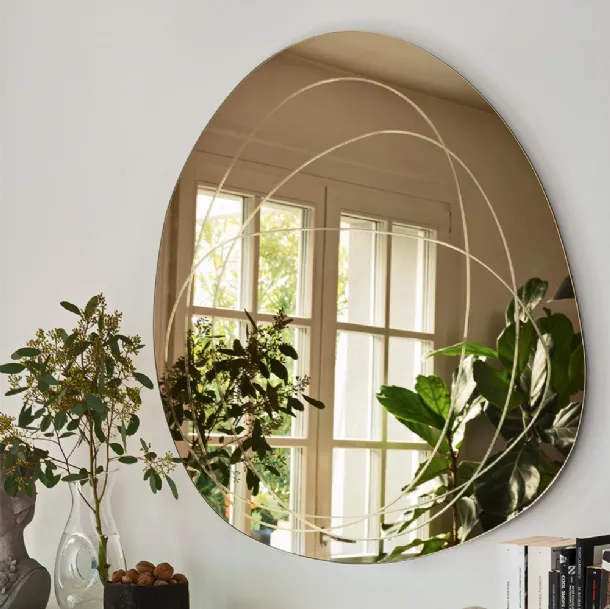 Miroir gravé par Connubia
