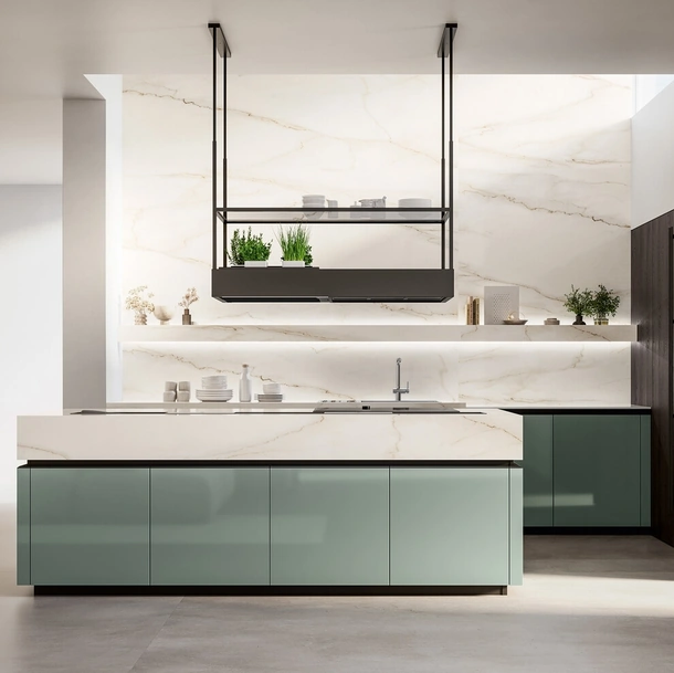 Cuisine Moderne avec îlot Time 02 de Arredo3