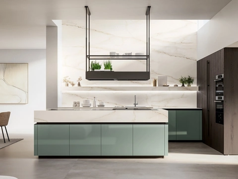 Cuisine Moderne avec îlot Time 02 de Arredo3