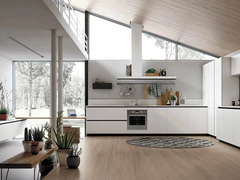 Cuisine moderne d'angle Color Trend 05 de Stosa