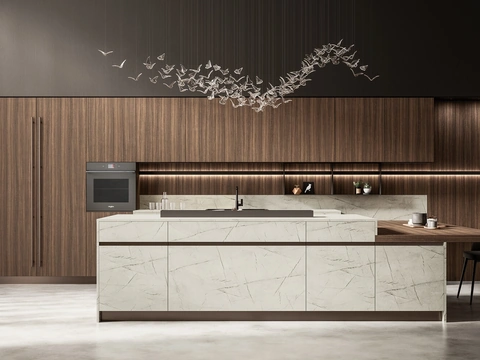 Cuisine Moderne avec Îlot Kalì 02 de Arredo3