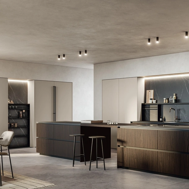 Cuisine Moderne avec îlot Kalì 04 de Arredo3