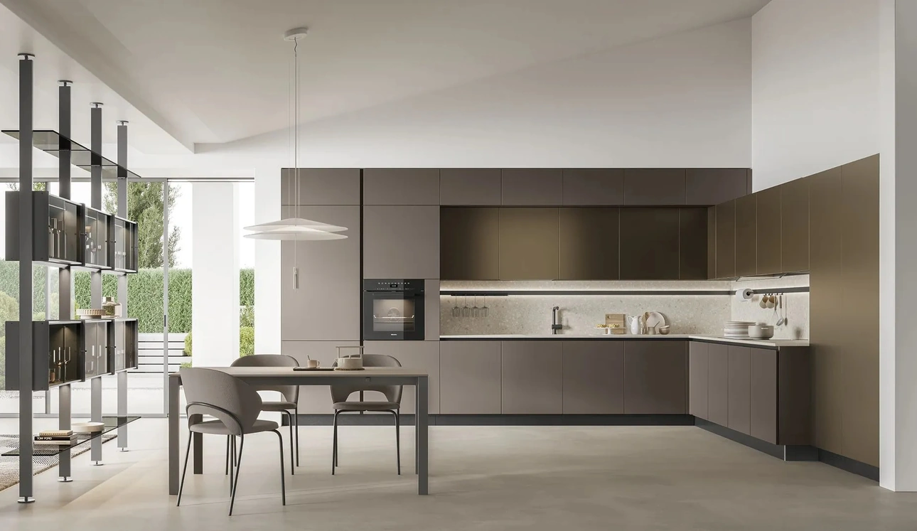Cuisine moderne d'angle Aliant 03 de Stosa