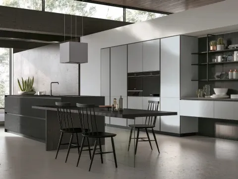 Cuisine moderne avec îlot Aliant 07 de Stosa.