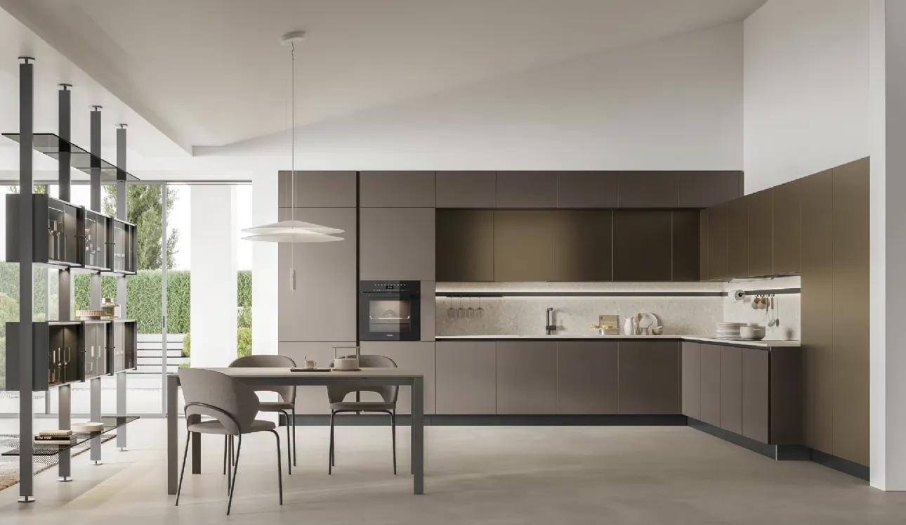 Cuisine moderne en coin Aliant Modern 02 de Stosa.
