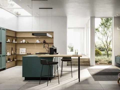 Cuisine Moderne avec îlot Alma 03 de Arredo3