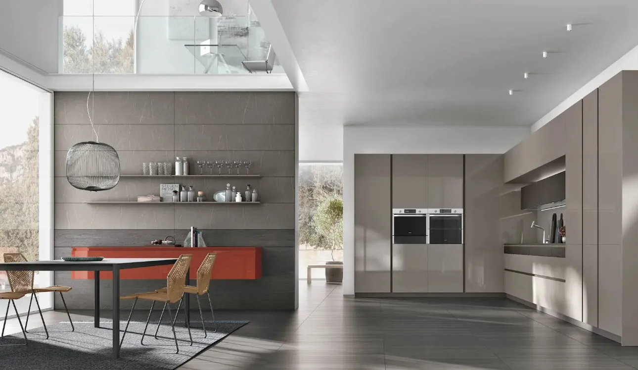 Cuisine moderne en angle Color Trend 03 de Stosa
