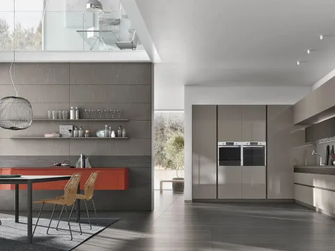 Cuisine moderne en angle Color Trend 03 de Stosa