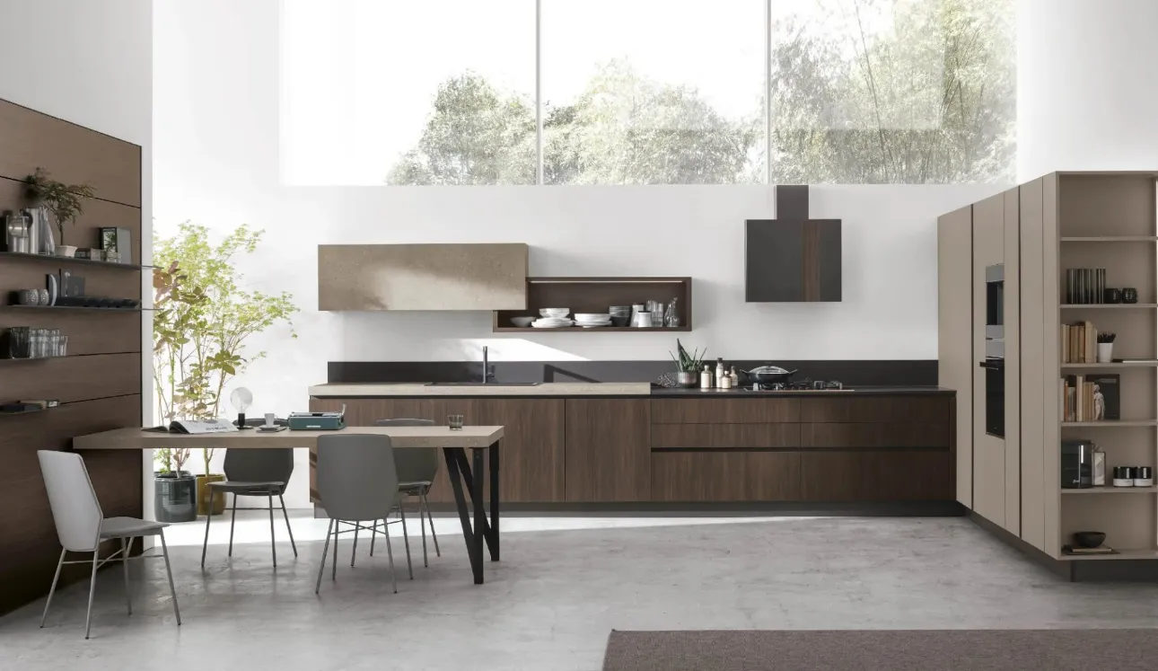 Cuisine moderne en coin Infinity 01 de Stosa