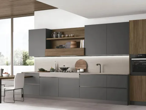 Cuisine Moderne linéaire Infinity 02 de Stosa