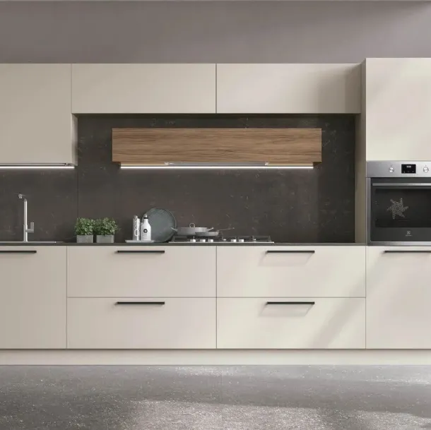 Cuisine Moderne linéaire Infinity 08 de Stosa