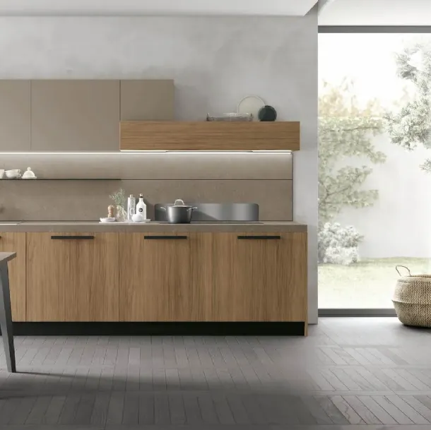 Cuisine Moderne en Angle Infinity 11 par Stosa.