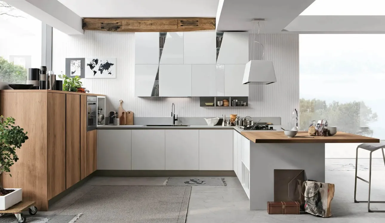 Cuisine Moderne Infinity 14 de Stosa