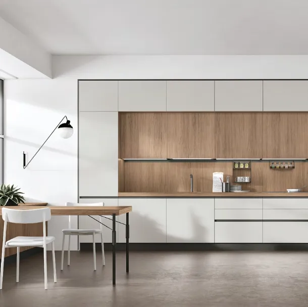 Cuisine moderne linéaire Infinity Modern 05 de Stosa