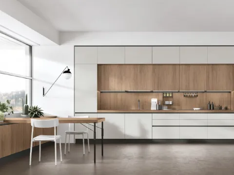 Cuisine moderne linéaire Infinity Modern 05 de Stosa