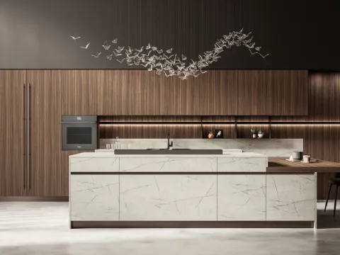Cuisine Moderne avec Îlot Kalì 02 de Arredo3
