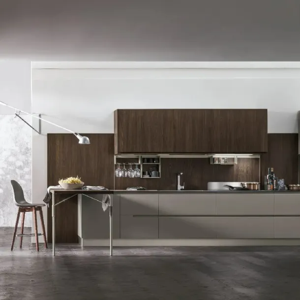 Cuisine moderne en angle Karma 01 de Stosa