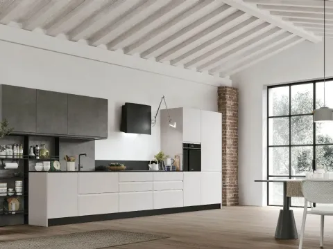 Cuisine moderne linéaire Karma 03 de Stosa