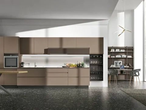 Cuisine moderne linéaire Karma 06 de Stosa