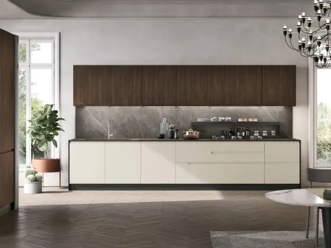 Cuisine moderne Karma 07 en Pet et Chêne Écorce de Stosa.