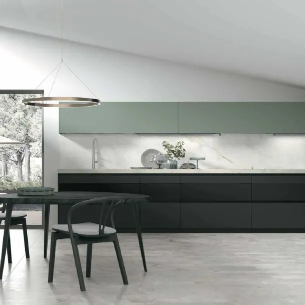 Cuisine moderne élégante Metropolis 14 de Stosa