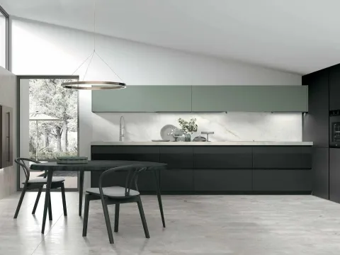 Cuisine moderne élégante Metropolis 14 de Stosa