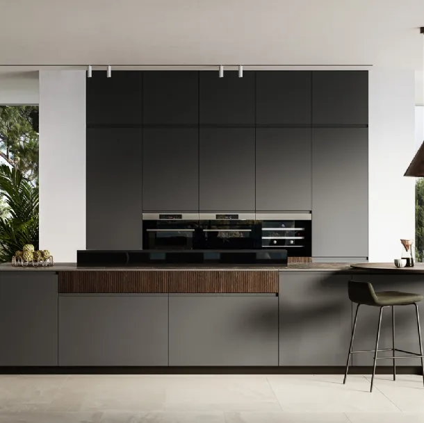 Cuisine moderne en PET mat Wega de Arredo3